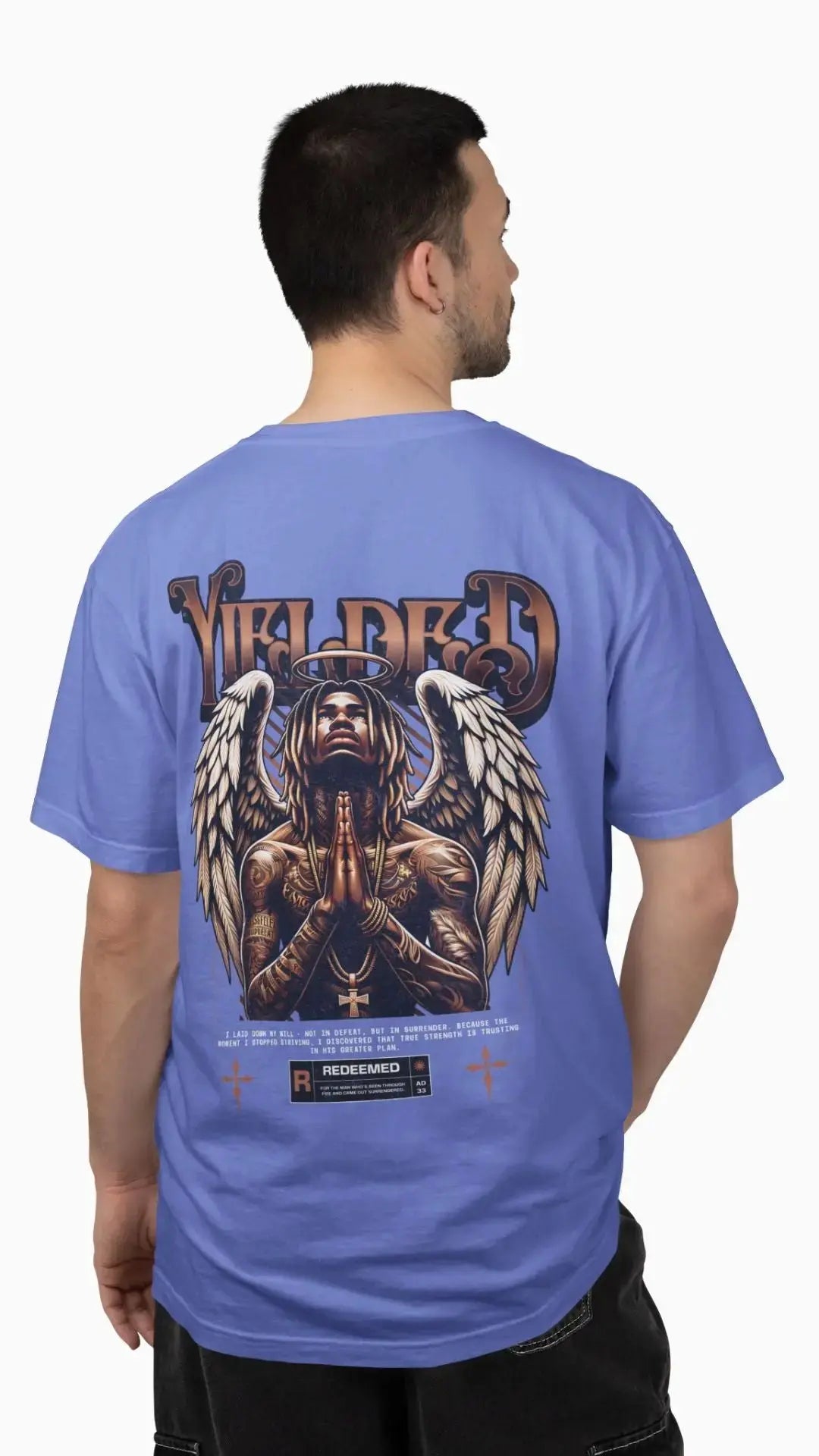 Yielded Redeemed Warrior Tee Printify