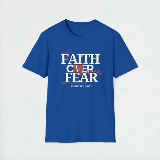 Faith Over Fear - Inspirational Graphic Tee Printify