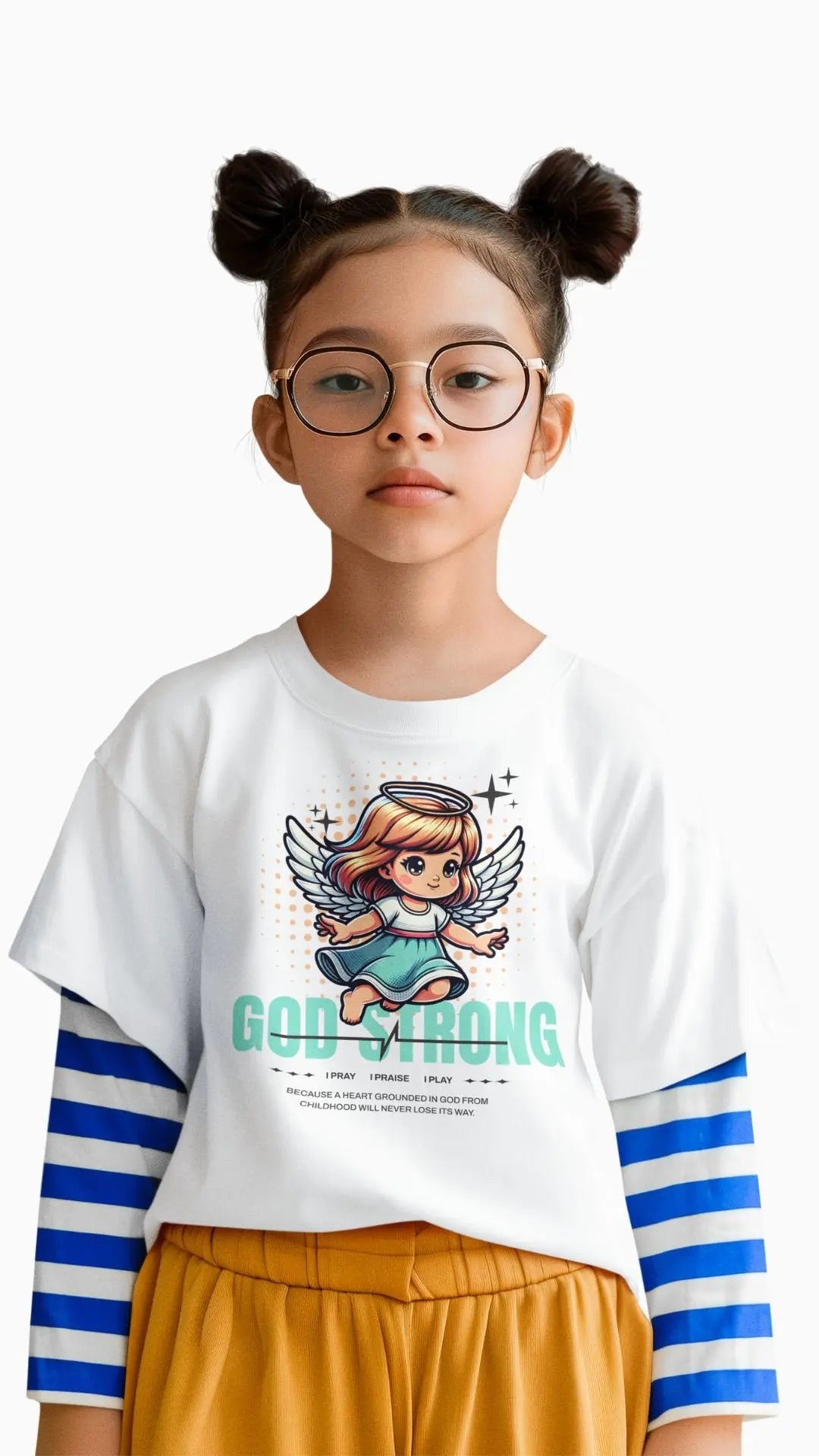 God Strong Toddler Tee