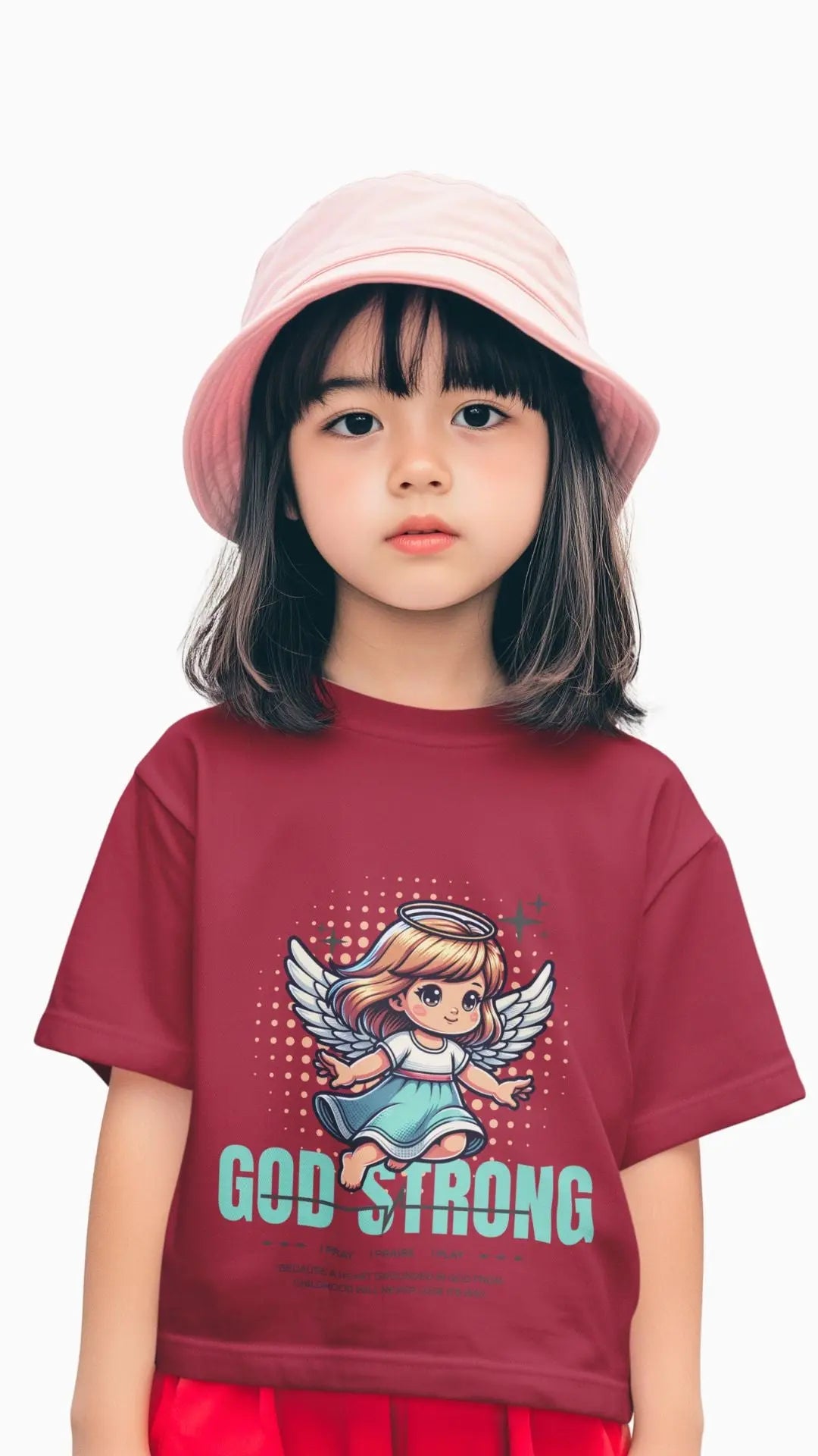 God Strong Toddler Tee