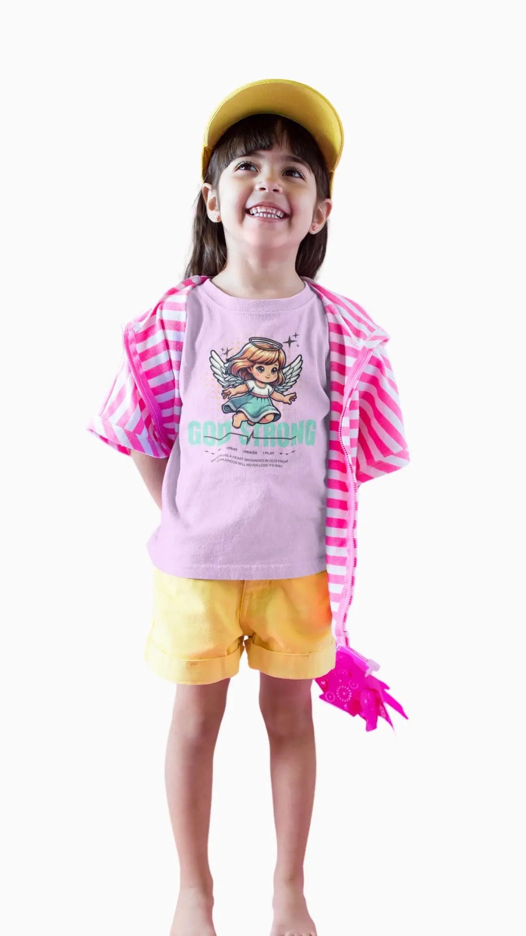 God Strong Toddler Tee