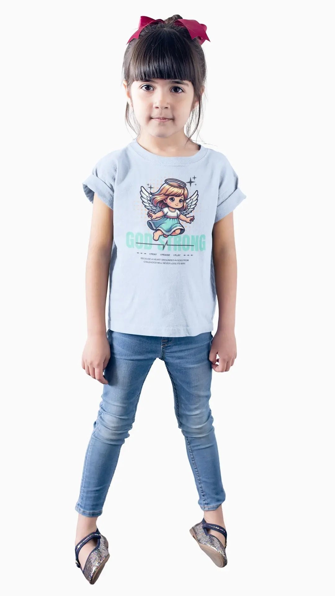 God Strong Toddler Tee