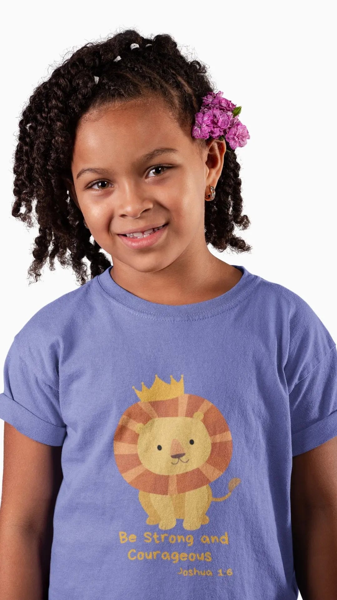 Be Strong & Courageous Toddler Tee