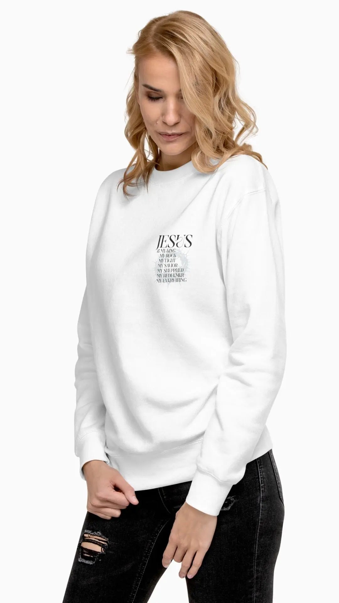 Jesus My Everything - White