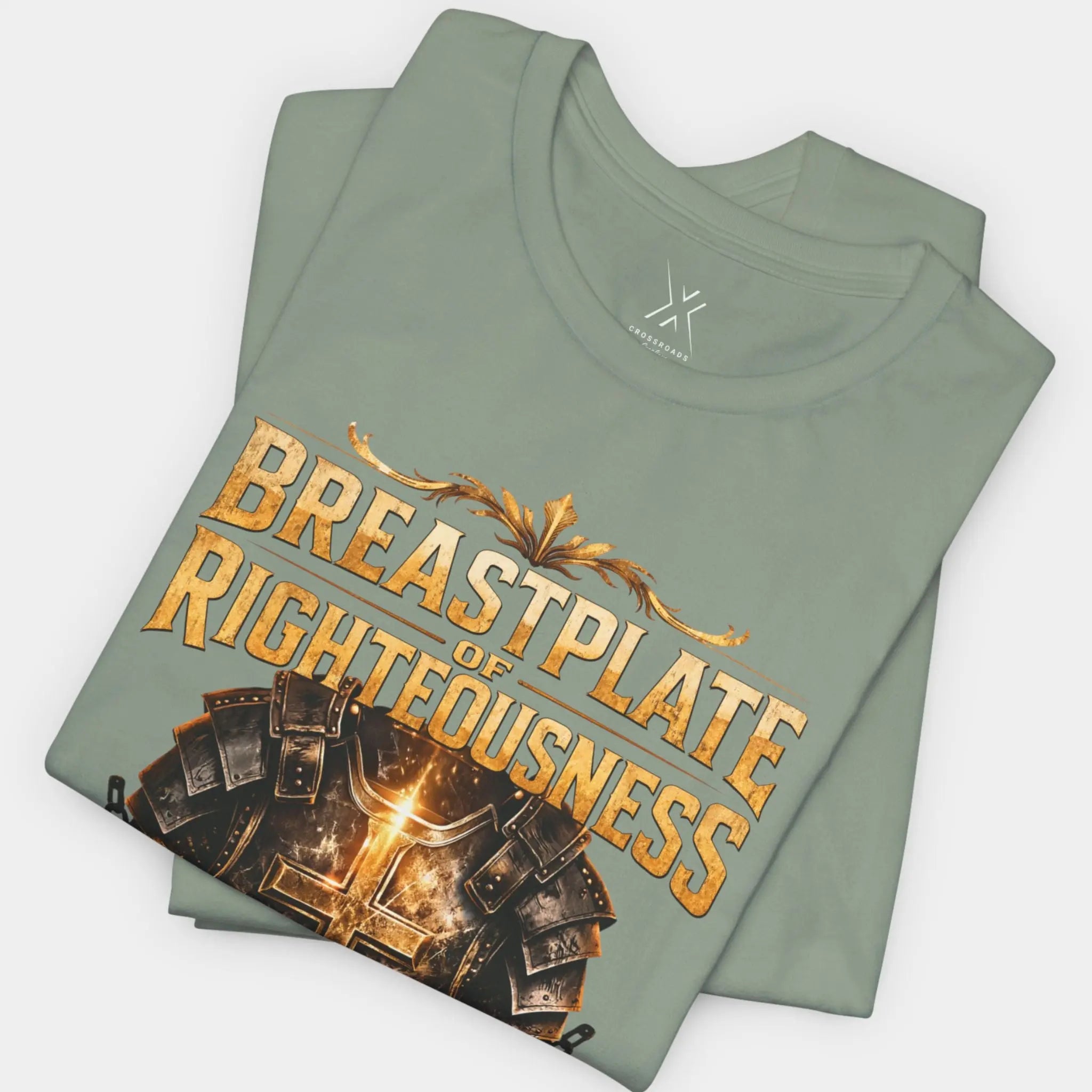 Breastplate of Righteousness Tee - Crossroads Creations