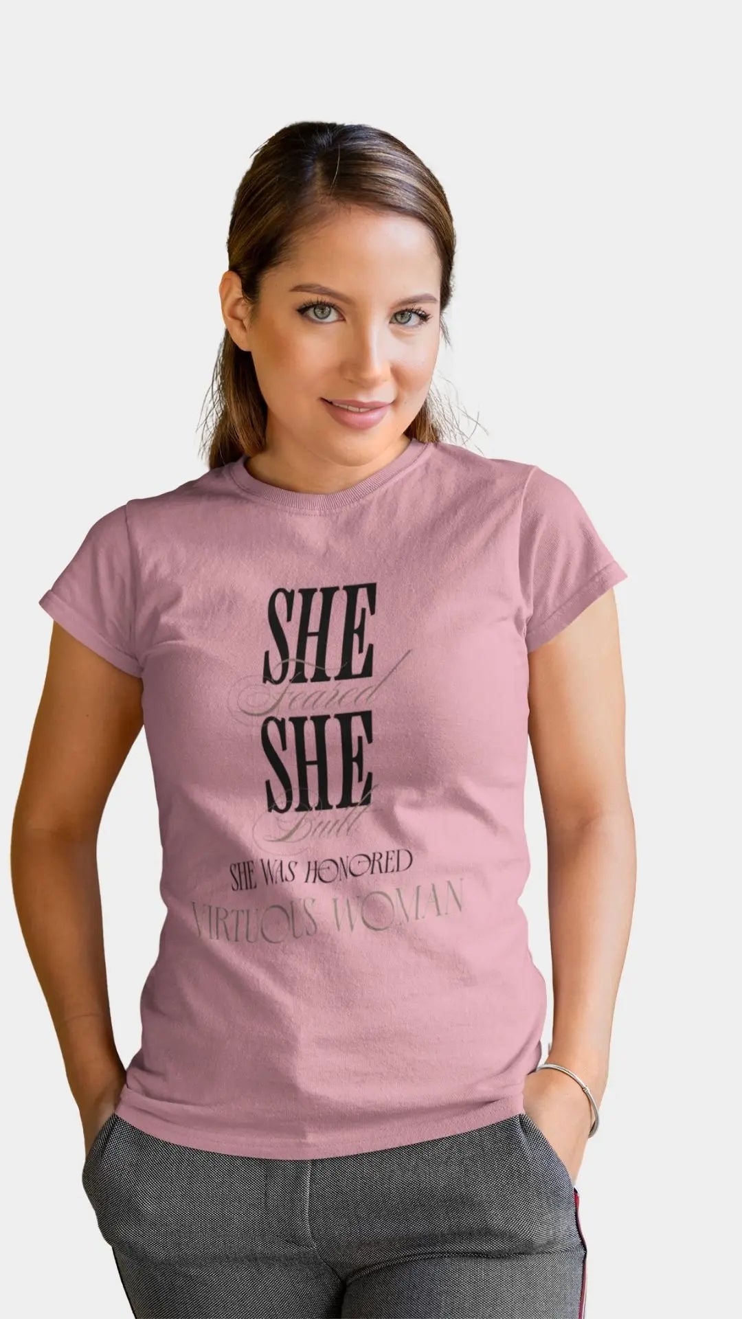 Virtuous Woman Tee - Crossroads Creations