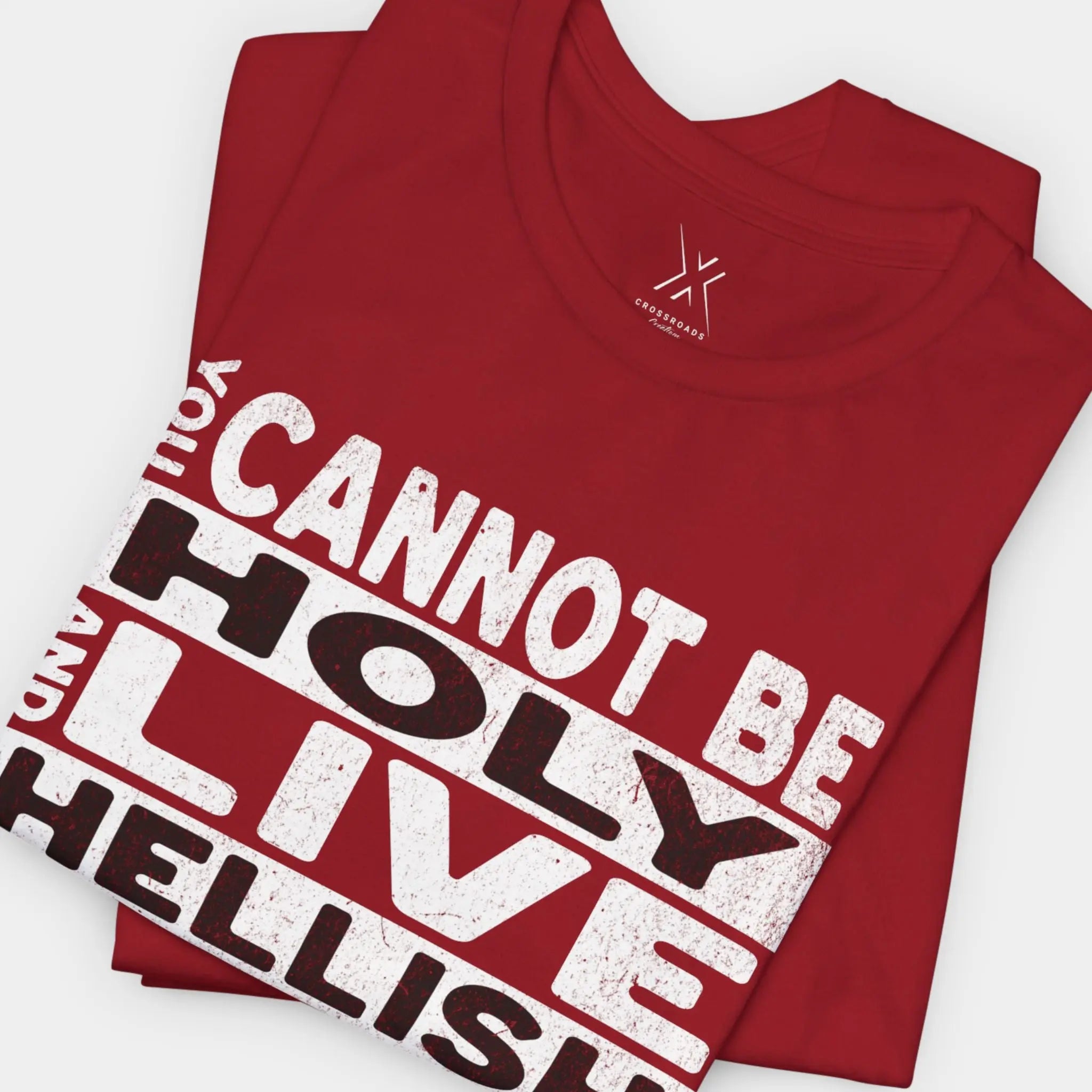 Holy Hellish Tee - Crossroads Creations