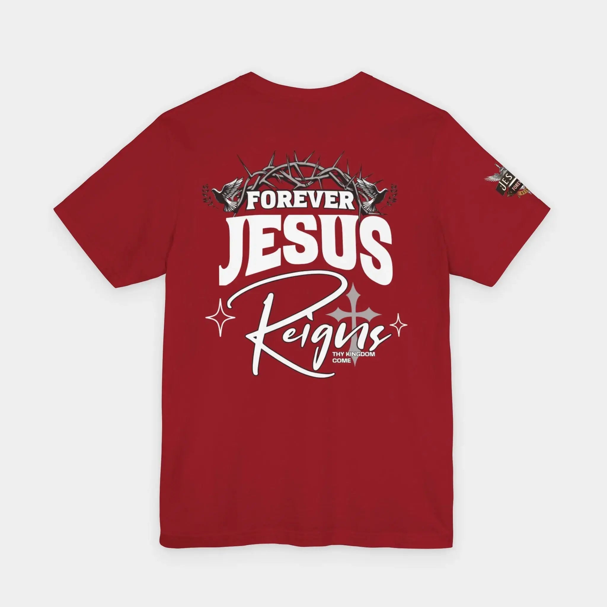 Forever Jesus Reigns Tee - Crossroads Creations
