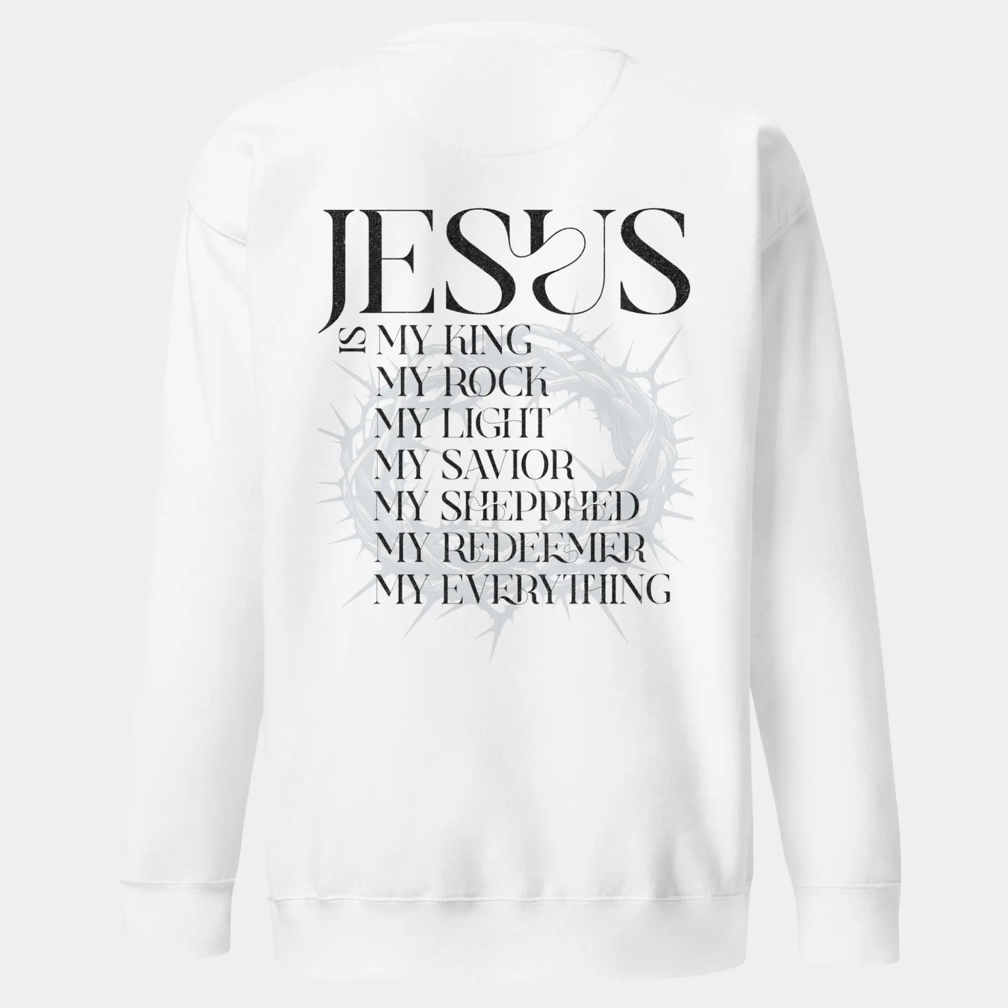 Jesus My Everything - White - Crossroads Creations