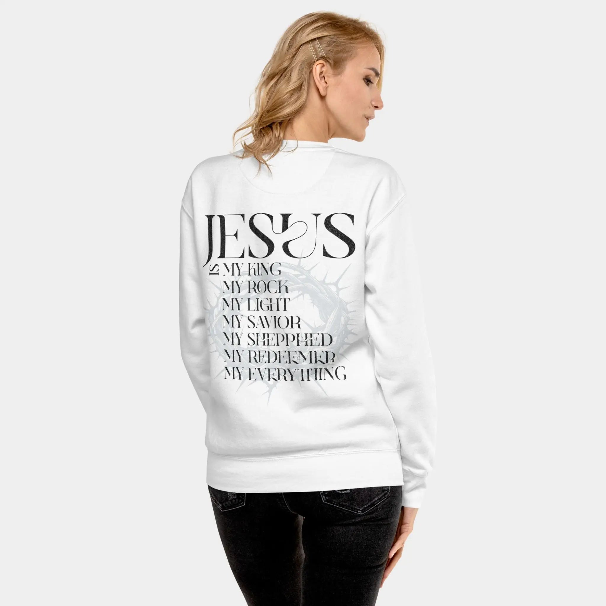 Jesus My Everything - White - Crossroads Creations