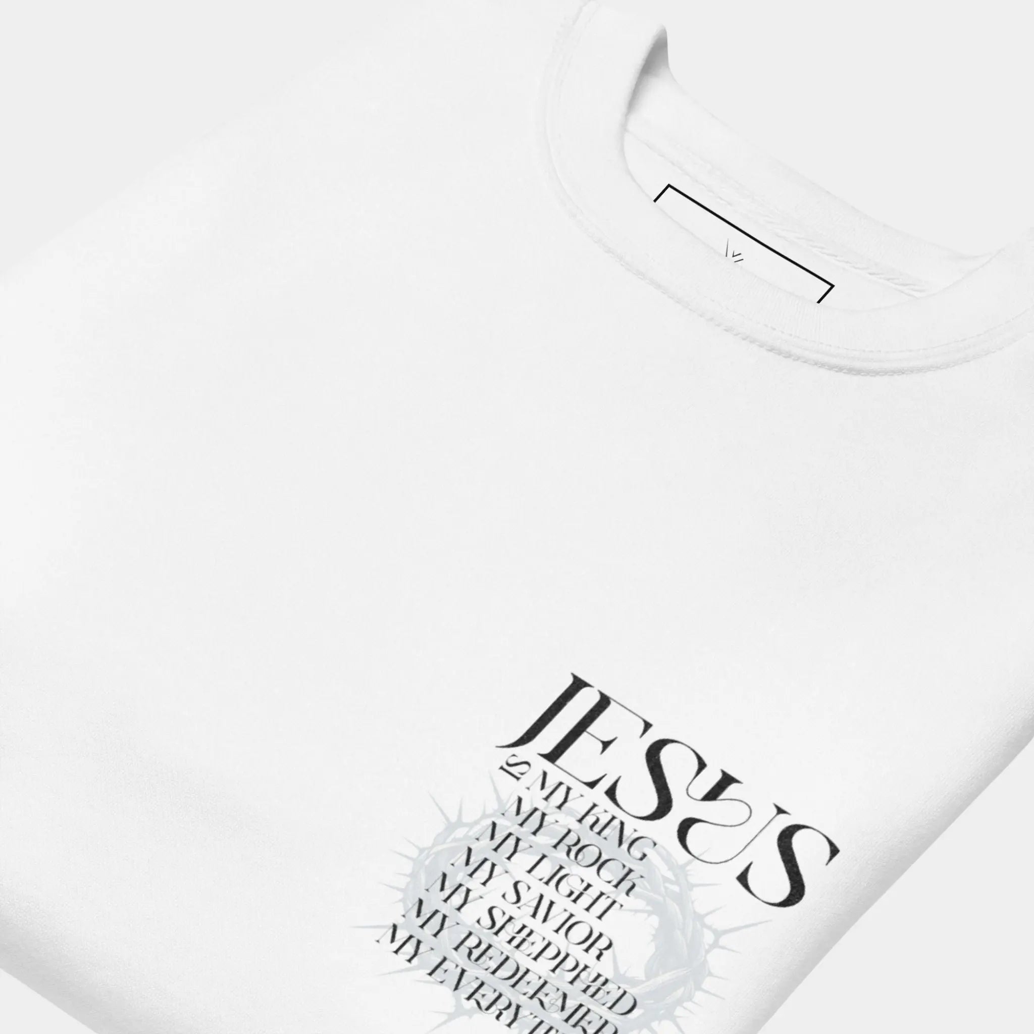 Jesus My Everything - White - Crossroads Creations