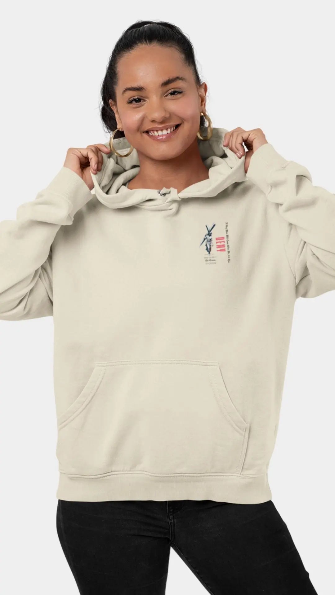 Deny Yourself Hoodie - Crossroads Creations