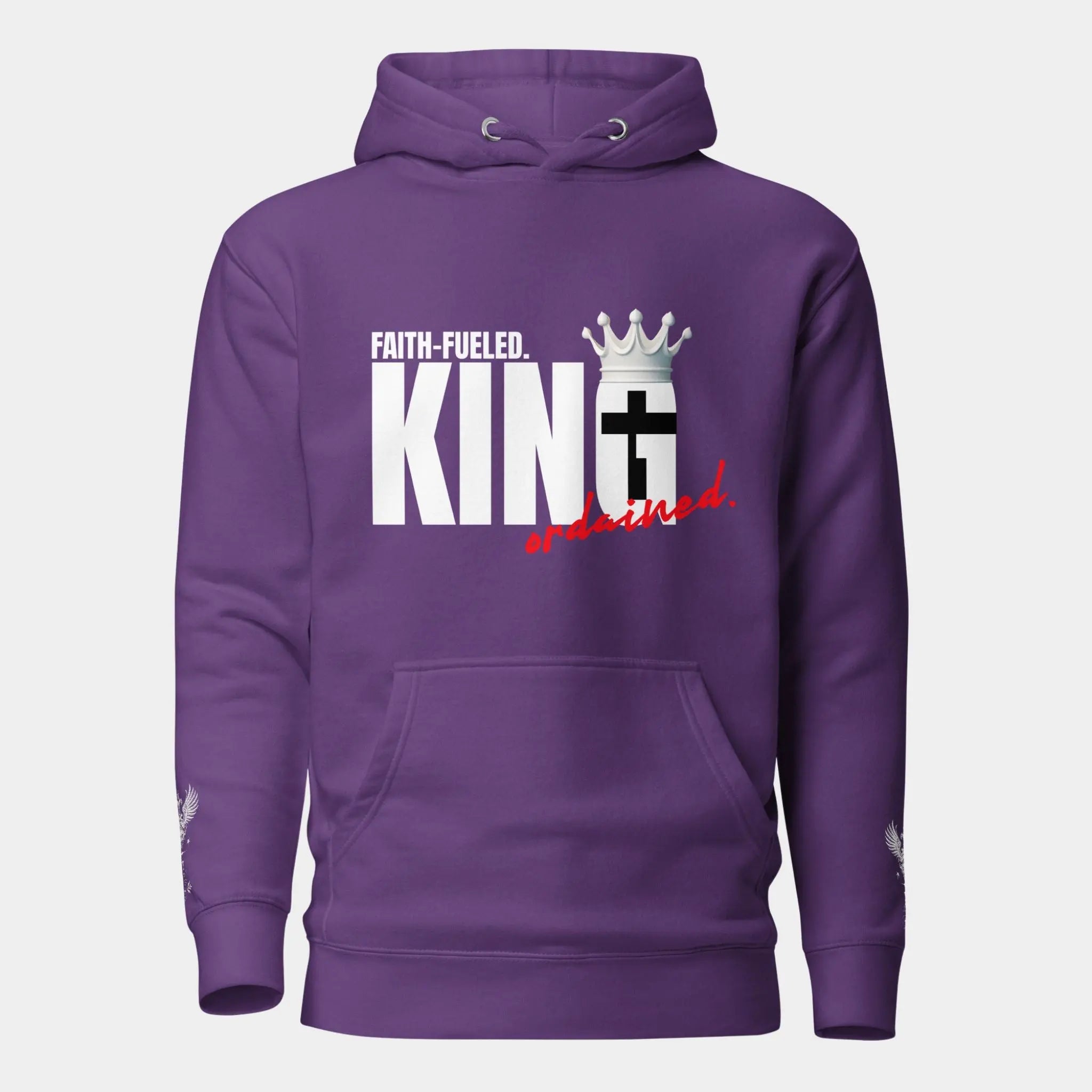 Faith - Fueled King Hoodie - Crossroads Creations