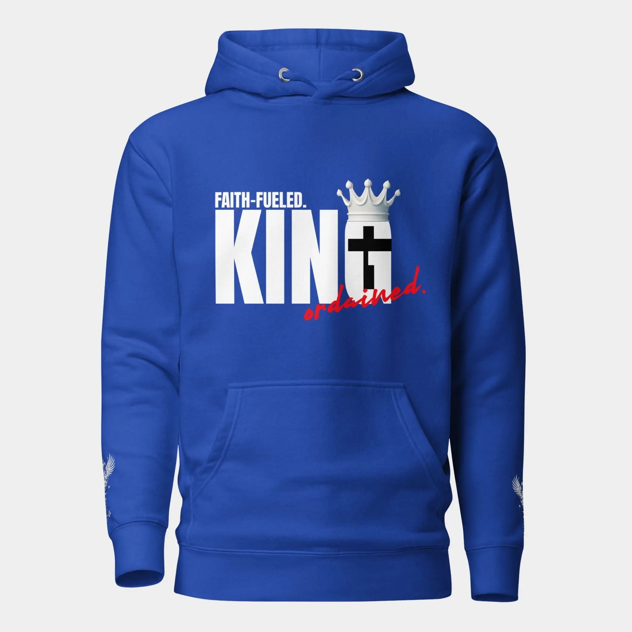 Faith - Fueled King Hoodie - Crossroads Creations