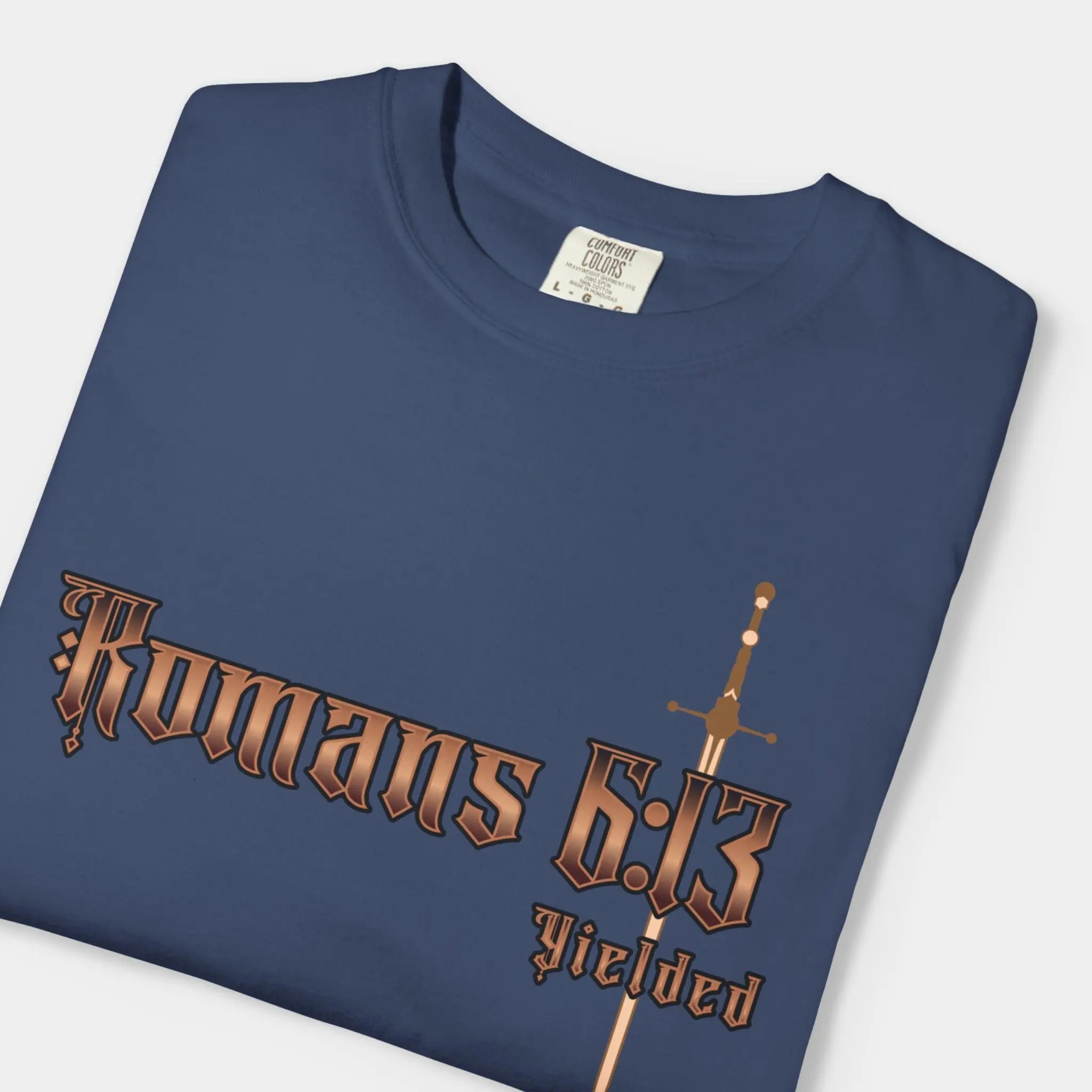 Yielded Redeemed Warrior Tee - Crossroads Creations