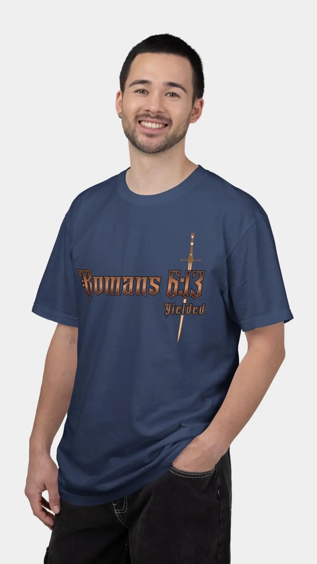 Yielded Redeemed Warrior Tee - Crossroads Creations