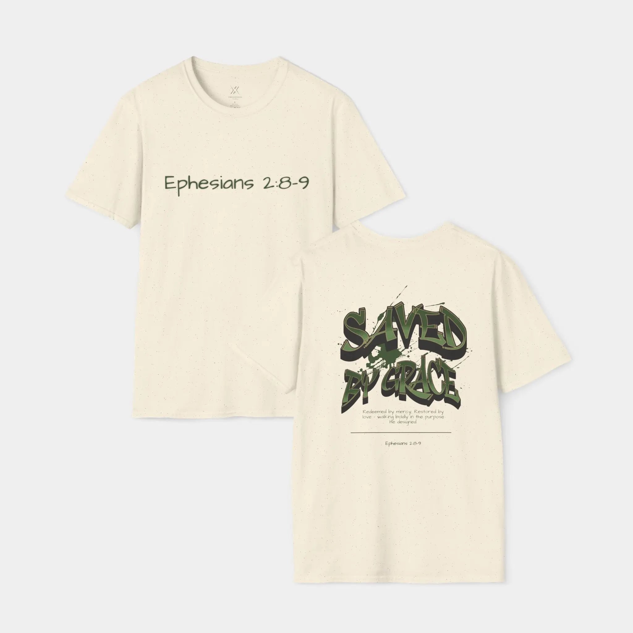 Saved By Grace Tee - Crossroads Creations