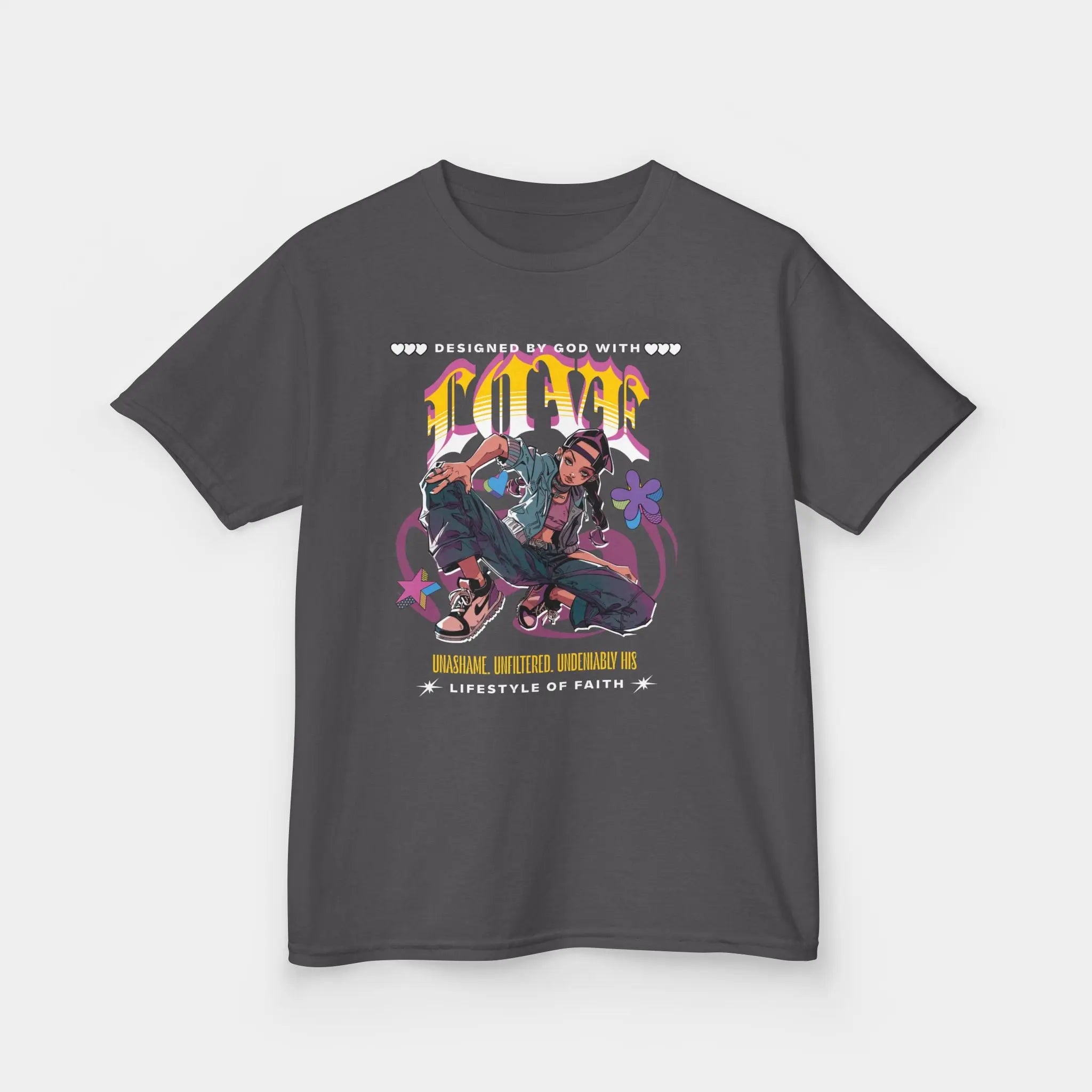 Designed by God With Love Tee - Crossroads Creations