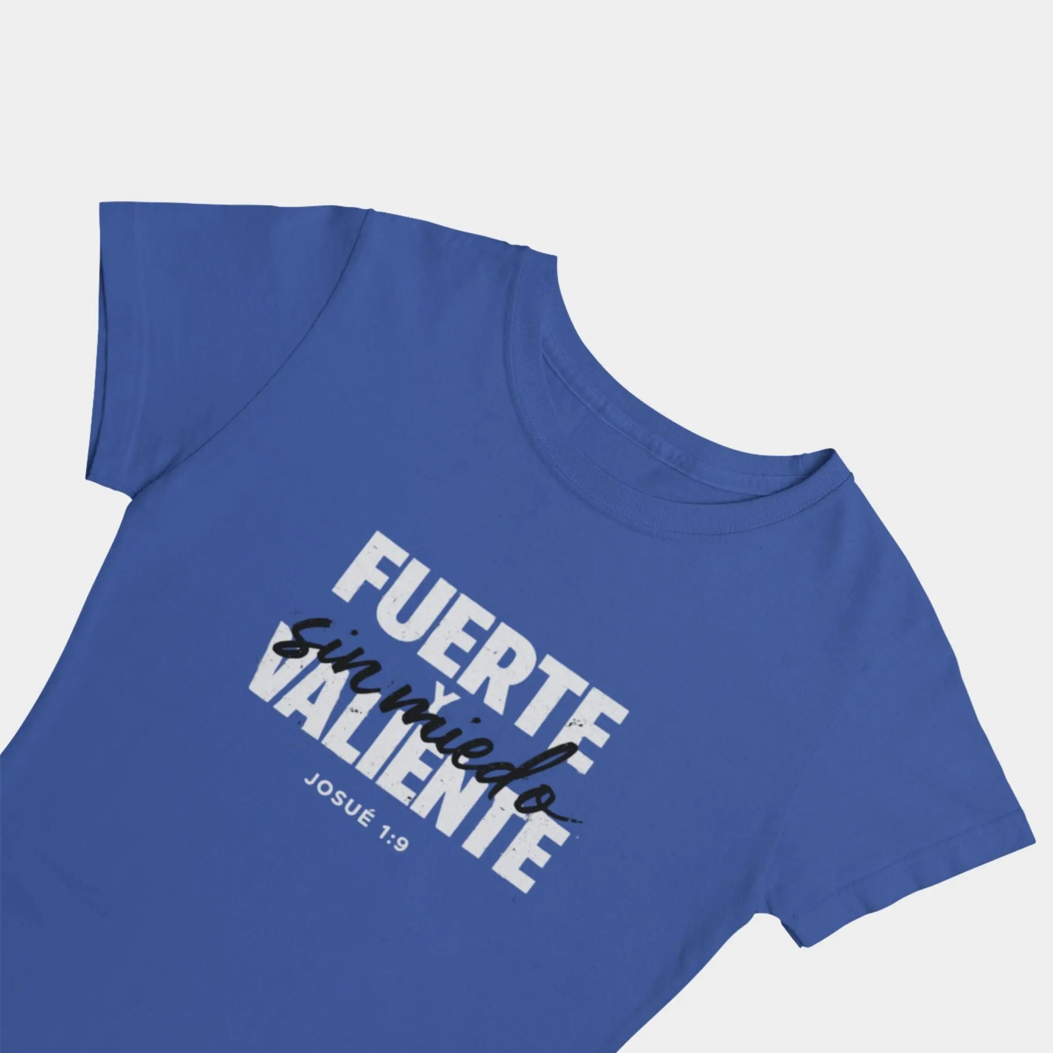 Fuerte sin Miedo Tee - Crossroads Creations