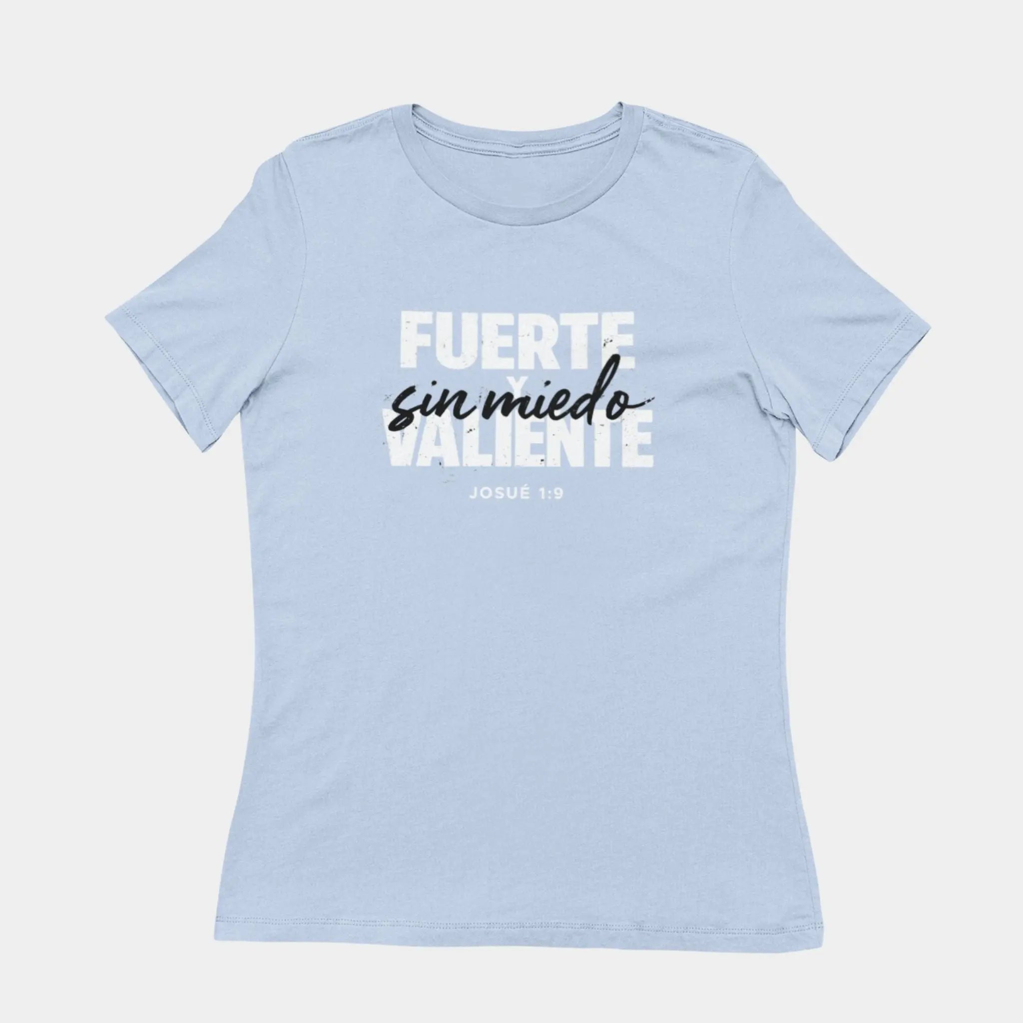 Fuerte sin Miedo Tee - Crossroads Creations