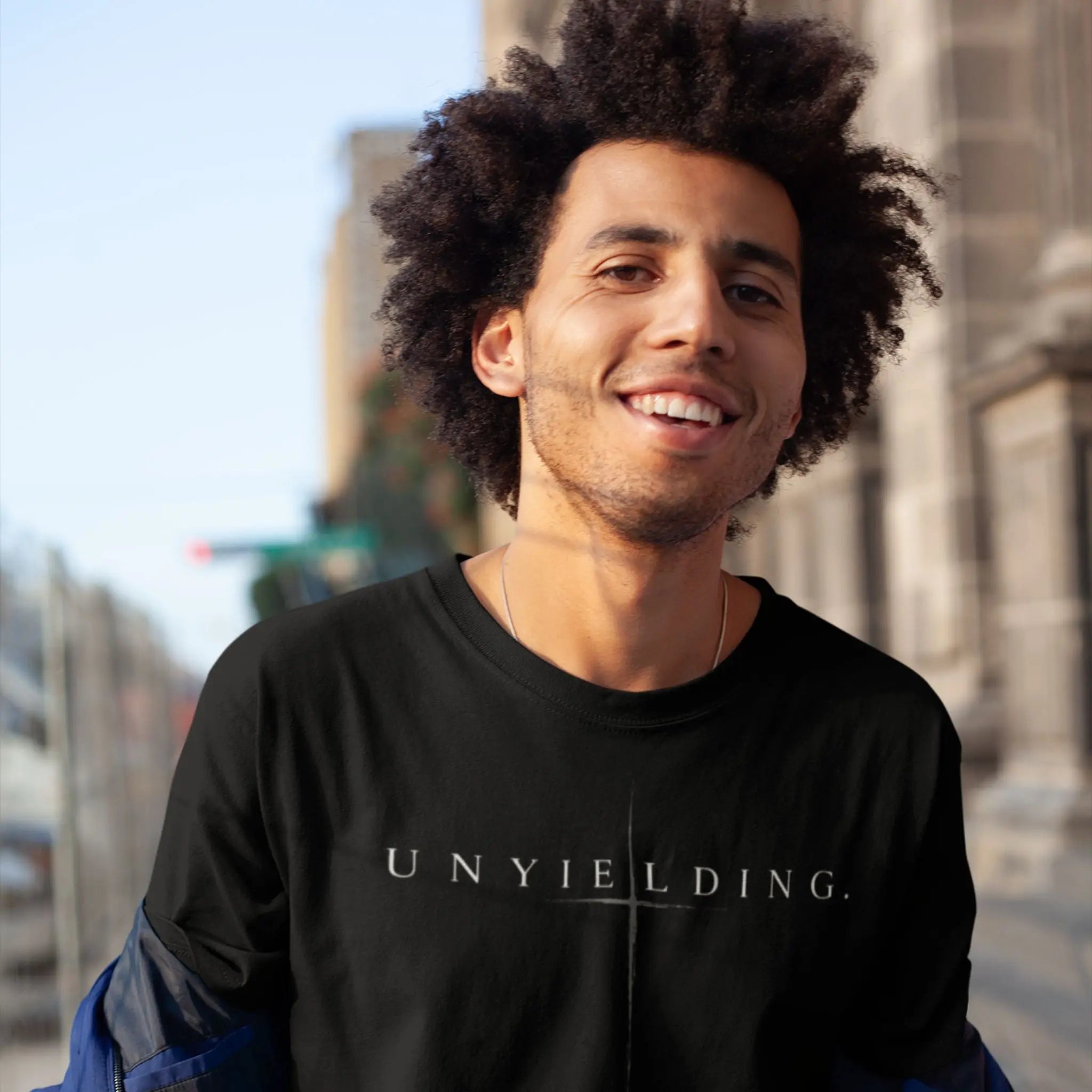 Unyielding Cross Tee - Crossroads Creations