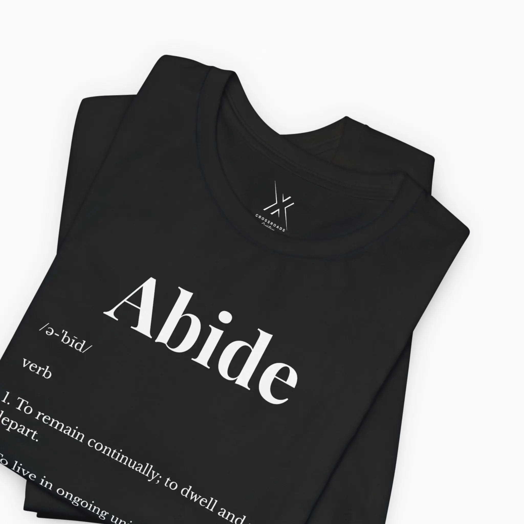 Abide Tee - Crossroads Creations