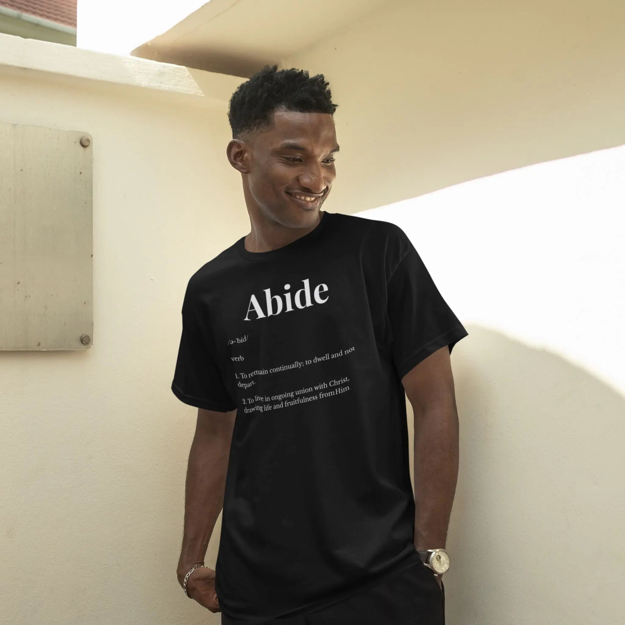 Abide Tee - Crossroads Creations