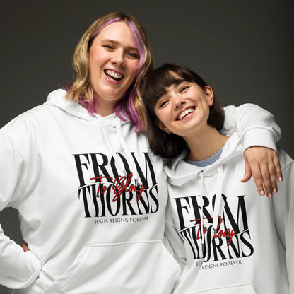 Thorns To Glory Hoodie Crossroads Creations