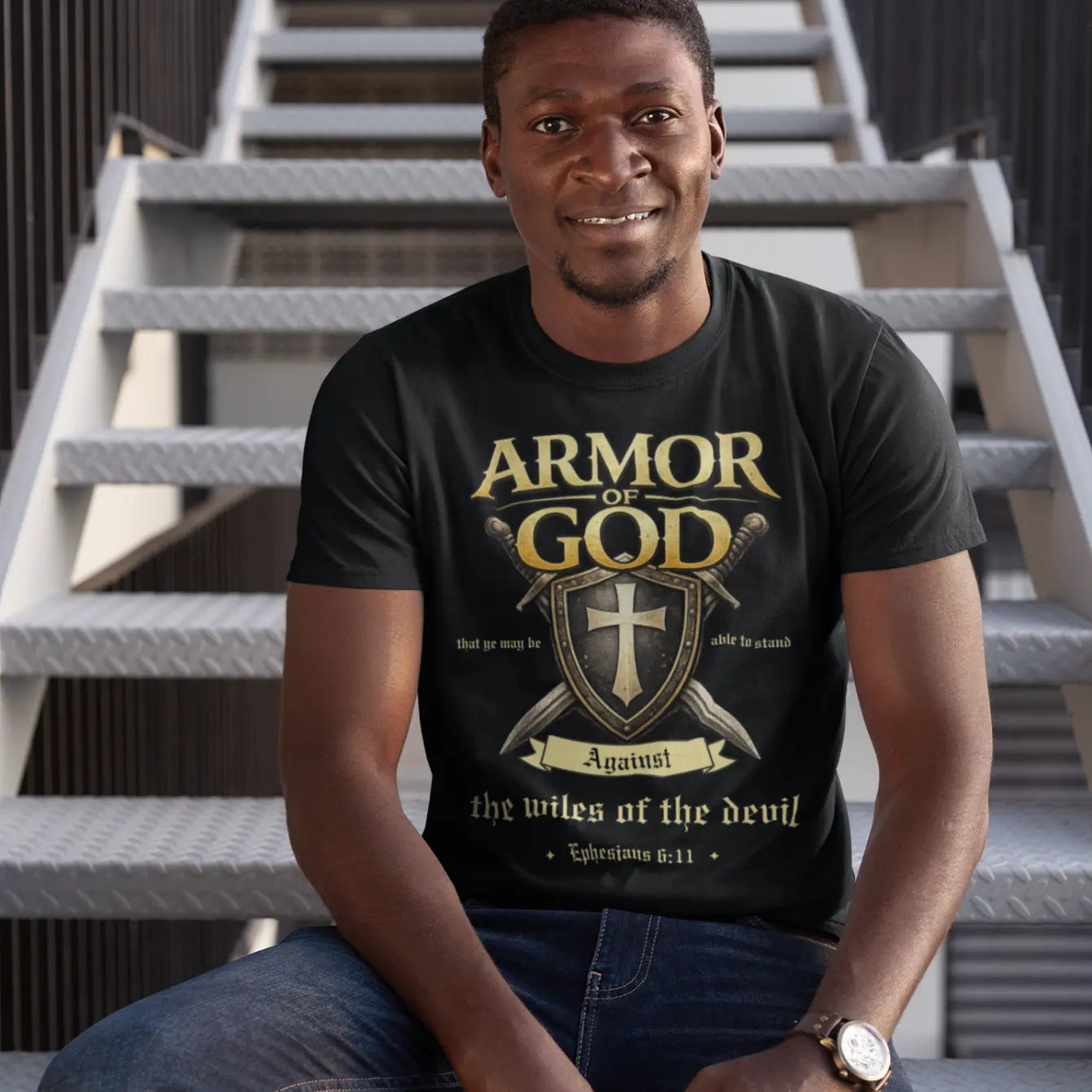 Armor of God Tee - Crossroads Creations