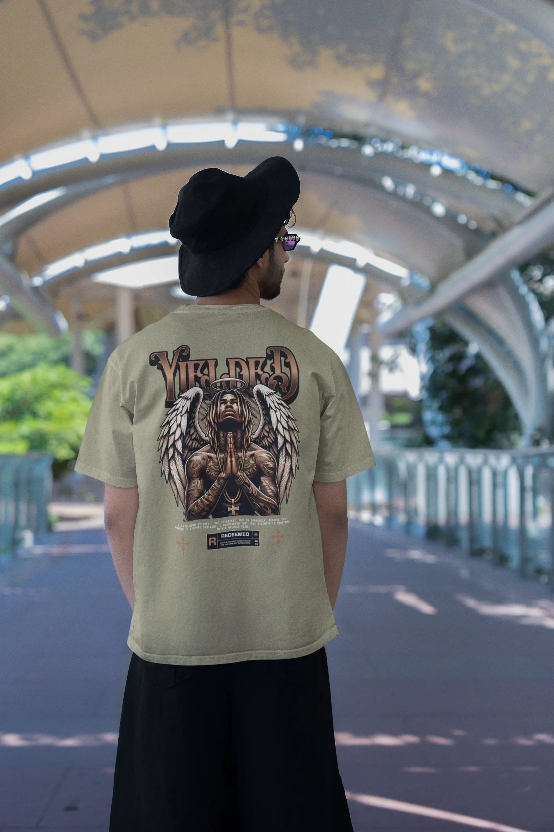Yielded – Redeemed Warrior Tee Printify