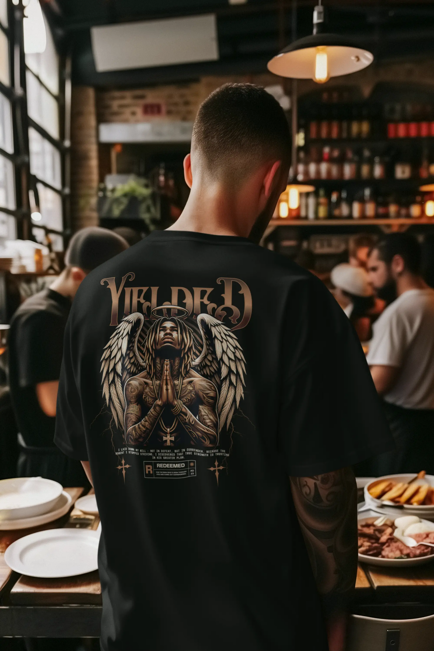 Yielded – Redeemed Warrior Tee Printify
