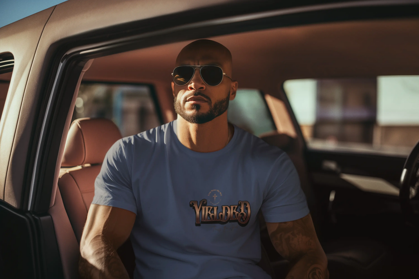 Yielded – Redeemed Warrior Tee Printify