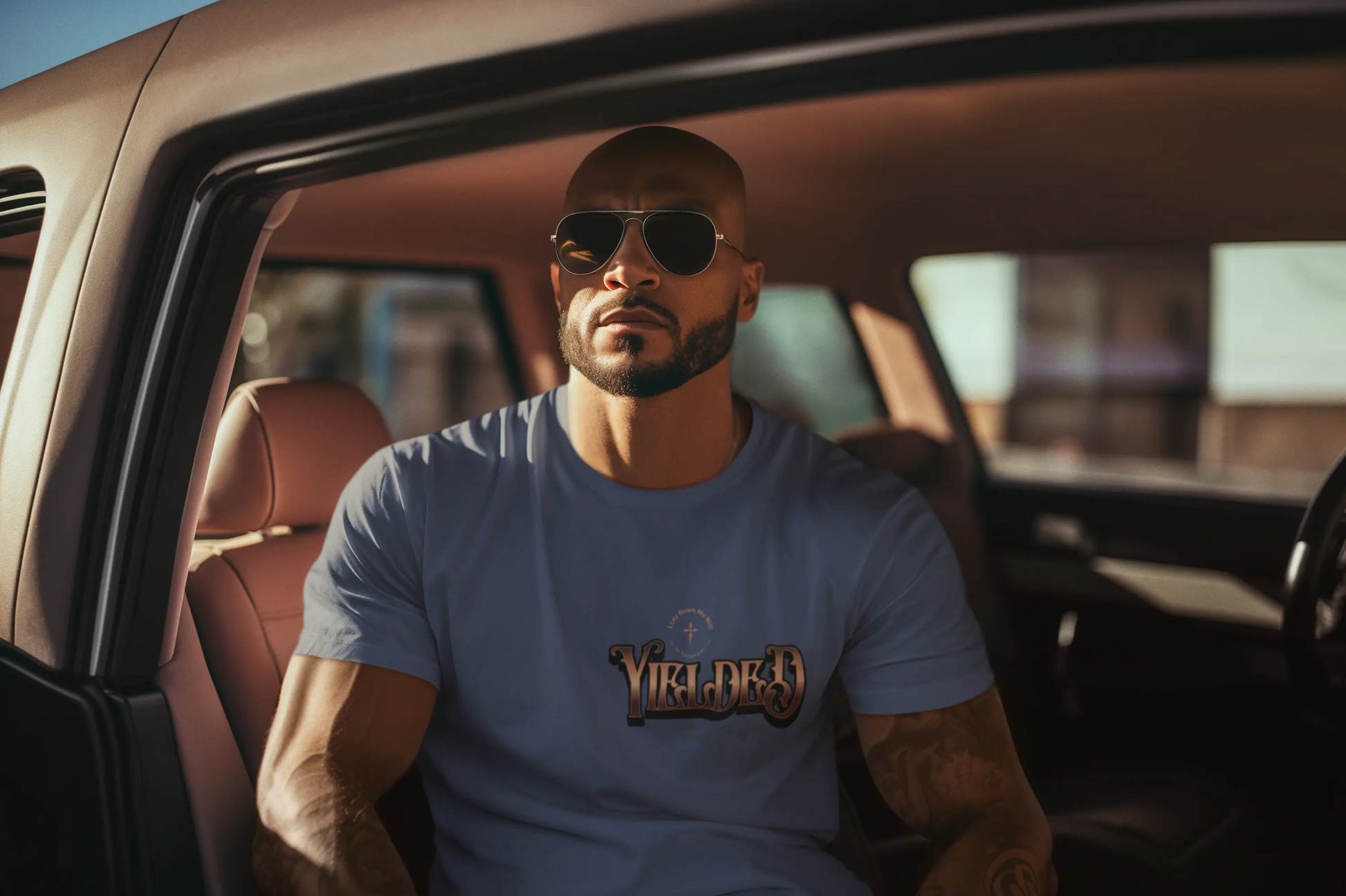 Yielded – Redeemed Warrior Tee Printify