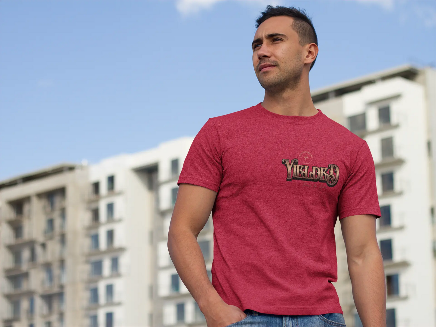 Yielded – Redeemed Warrior Tee Printify