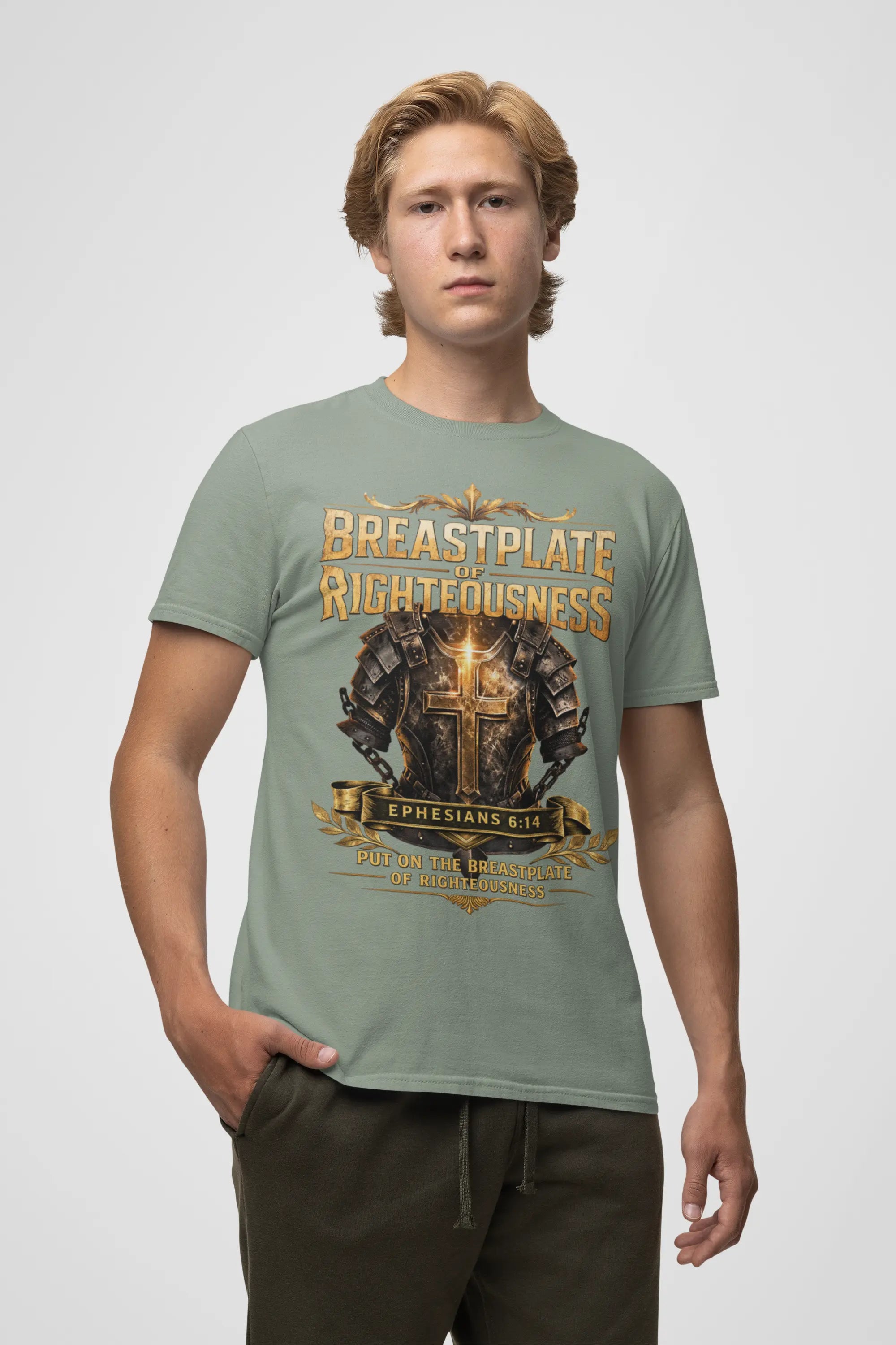 Breastplate of Righteousness Tee - Crossroads Creations