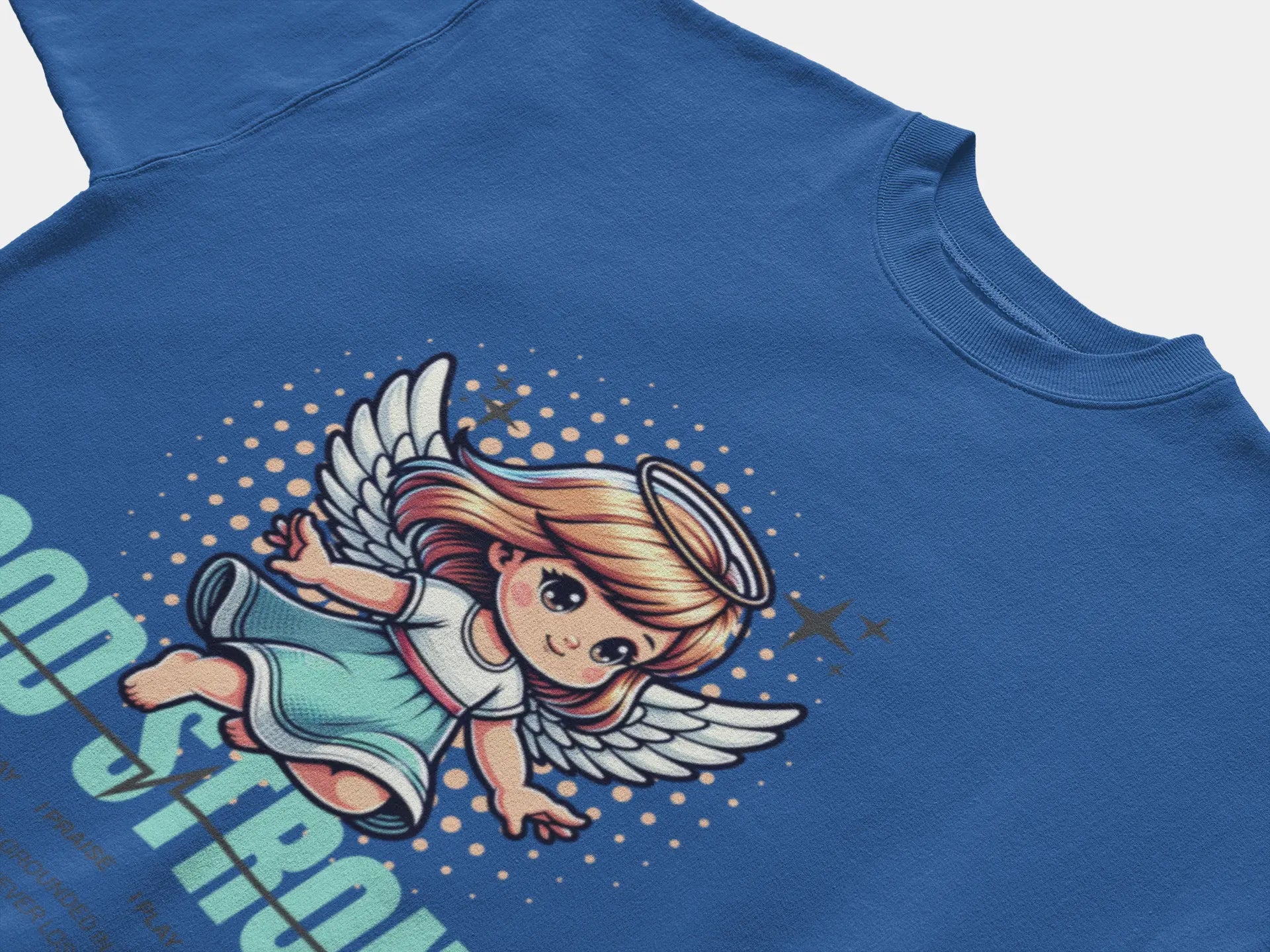 God Strong Toddler Tee - Crossroads Creations