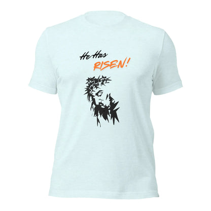 He Has Risen Tee Crossroads Creations