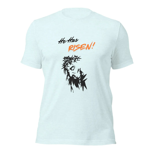 He Has Risen Tee Crossroads Creations