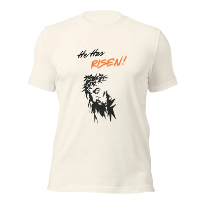He Has Risen Tee Crossroads Creations